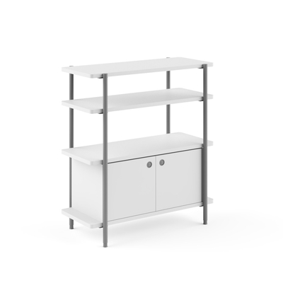 خرید FLEX کابینت ذخیره سازی دفاتر چوبی چند لایه تقسیم شفاف ساختار سبک online manufacture