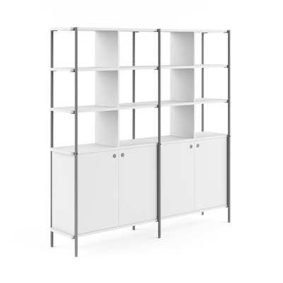 خرید FLEX دفتر چند منظوره کابینت تقسیم کننده 4 اتاق فراخ سبک مدرن online manufacture